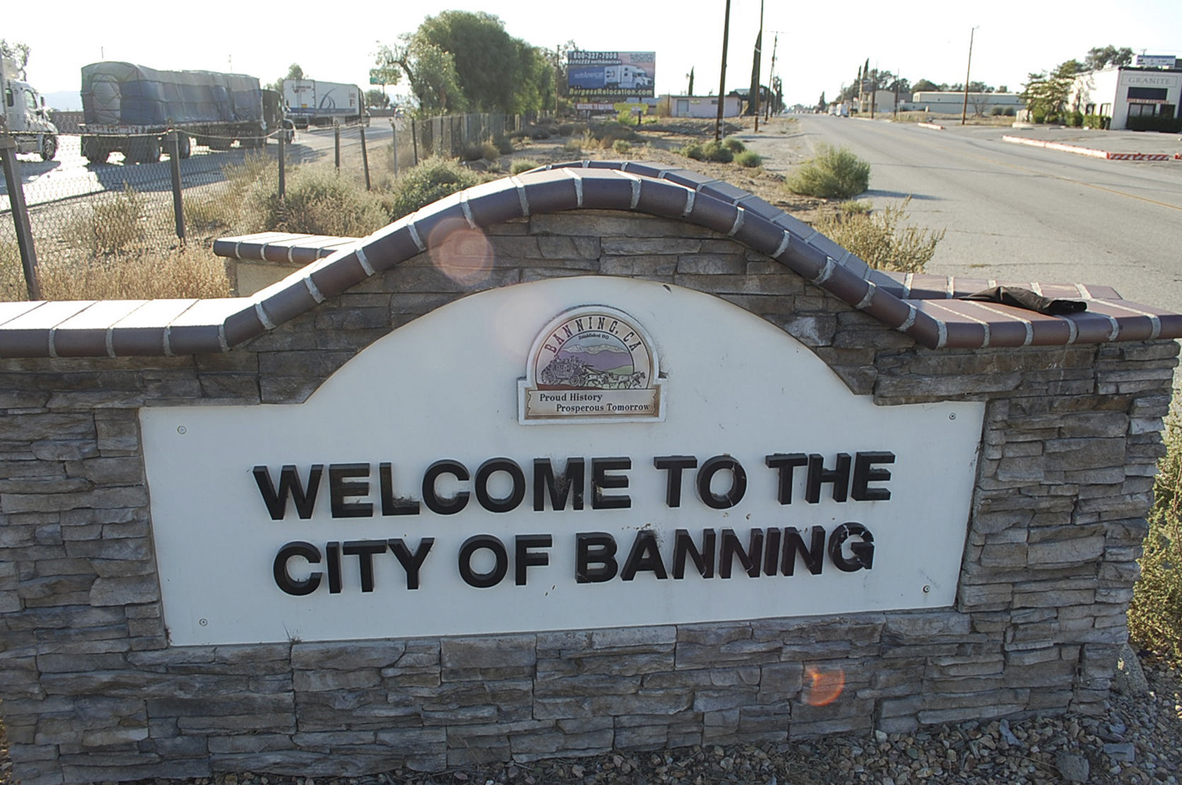 Banning logo